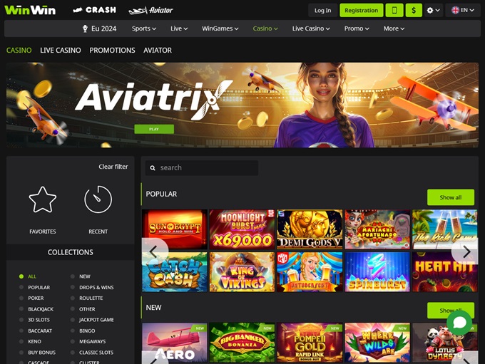 WinWin Casino - Twoje najlepsze miejsce na gry online